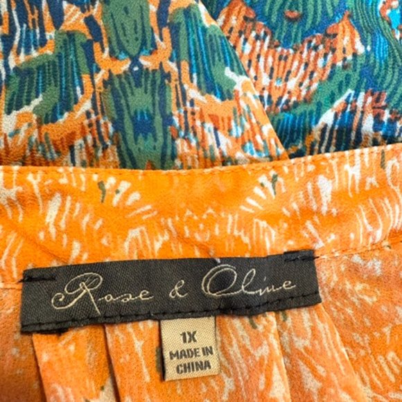 ❤️PRETTY PRINT TOP  PLUS 1X #X - Picture 8 of 8